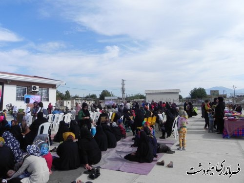 برگزاری جشنواره غذای سالم در روستای ده عبدا.. مینودشت 