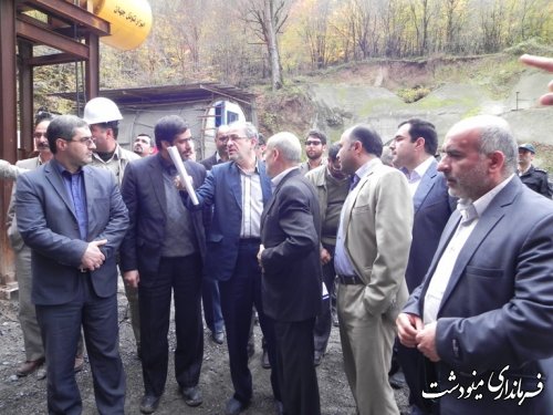 مشاور وزیر نیرو و مدیرعامل منابع آب ایران در مینودشت گفت:555 هزار نفر از آب شرب سد نرم آب و چهل چای مینودشت بهره مند خواهند شد.