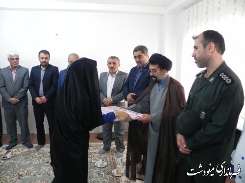 افتتاح 60 واحد مسکن مهر مینودشت در چهارمین روز از هفته دولت 