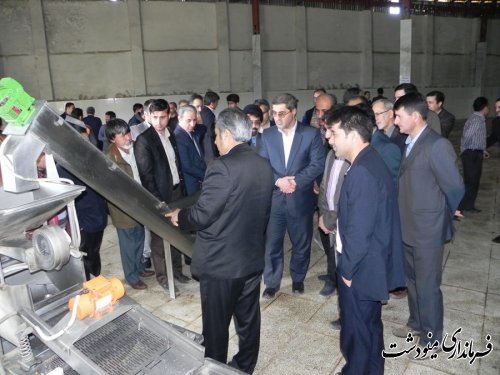 افتتاح پروژه های تعاون روستایی در شهرستان مینودشت 
