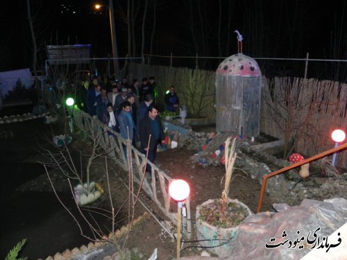 افتتاح طرحهای میراث فرهنگی شهرستان مینودشت 
