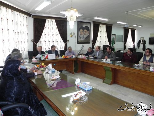 چهارمین جلسه ستاد انتخابات شهرستان مینودشت برگزار شد 