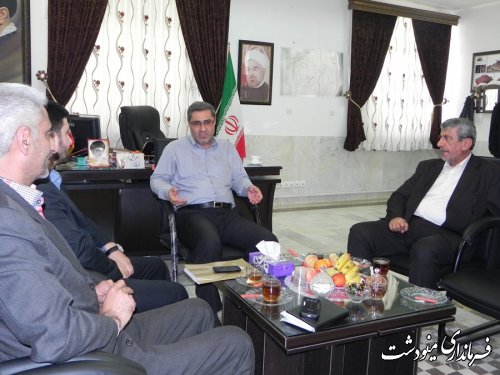 دیدار فرماندار با مدیر کل آموزش و پرورش استان گلستان