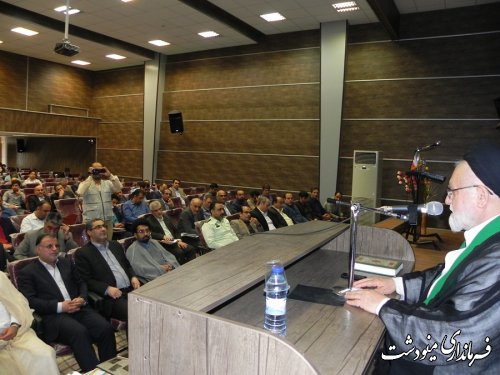 افتتاح متمرکز پروژه های هفته دولت شهرستان مینودشت با حضور معاون سیاسی و امنیتی و اجتماعی استانداری گلستان