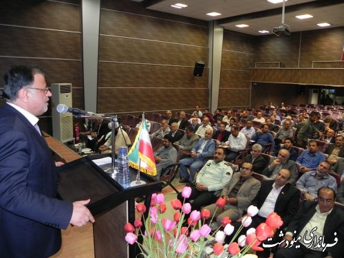 افتتاح متمرکز پروژه های هفته دولت شهرستان مینودشت