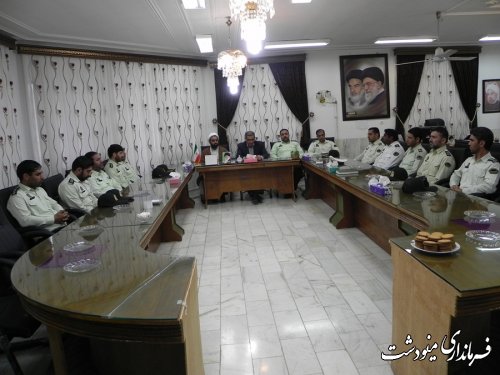بمناسبت هفته نیروی انتظامی در شهرستان مینودشت 