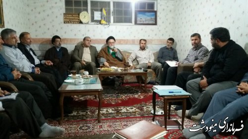 جلسه هماهنگی و اعزام خادمین موکب حضرت زینب (س) شهرستان مینودشت به عتبات عالیات برگزار شد 