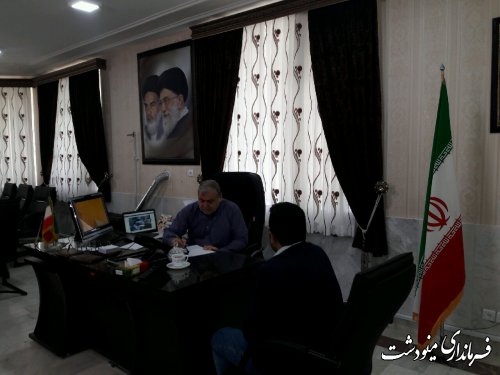 ملاقات عمومی فرماندار با مردم شریف شهرستان مینودشت برگزار شد 