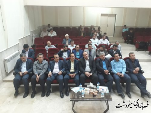 افتتاح دهها  پروژه عمرانی و اشتغالزایی در شهرستان مینودشت 