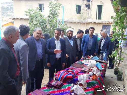 افتتاح متمرکز 9 واحد بومگردی درسطح روستاهای شهرستان مینودشت