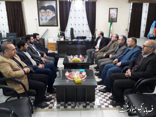بازدید از ستادهای انتخاباتی کاندیداهای مجلس شورای اسلامی در شهرستان مینودشت