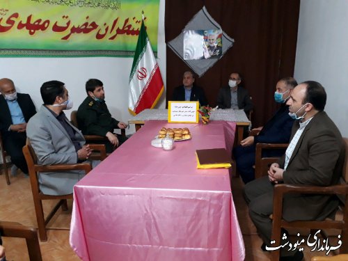 افتتاح دفتر بنیاد و حفظ آثار و نشر ارزشهای دفاع مقدس در مینودشت