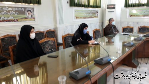 جلسه قرارگاه طرح شهید سلیمانی در مینودشت برگزار شد
