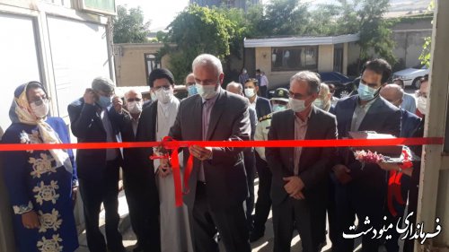 افتتاح دو واحد تولیدی در شهرک صنعتی مینودشت با حضور رئیس کل دادگستری و دادستان کل استان گلستان