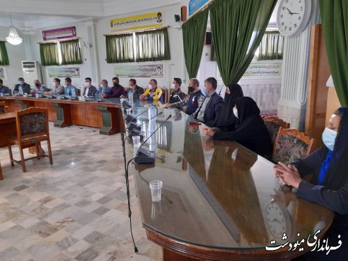 جلسه توجیهی شوراهای اسلامی شهر و روستا در محل فرمانداری برگزار شد