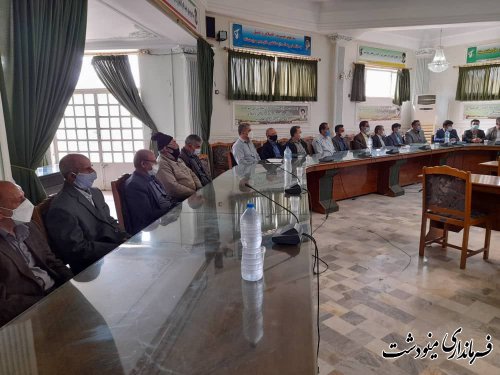 جلسه توجیهی شوراهای اسلامی شهر و روستا در محل فرمانداری برگزار شد