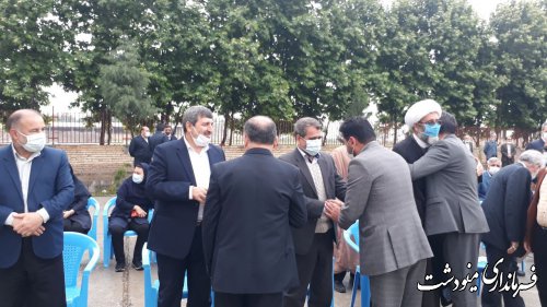 آیین افتتاح ساختمان زیست پزشک بیمارستان شهرستان مینودشت