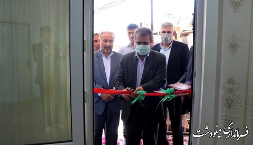 مراسم افتتاح و آغاز عملیات اجرایی پروژه های عمرانی بنیاد مسکن در شهرستان مینودشت برگزار شد