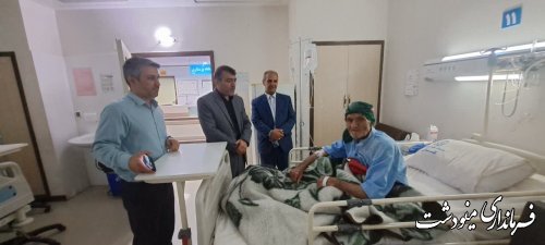 بازدید سرزده فرماندار از نحوه ارائه خدمات به بیماران در بیمارستان برکت فاطمه الزهرا (س)