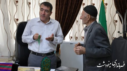 ملاقات مردمی فرماندار با مردم شریف شهرستان مینودشت