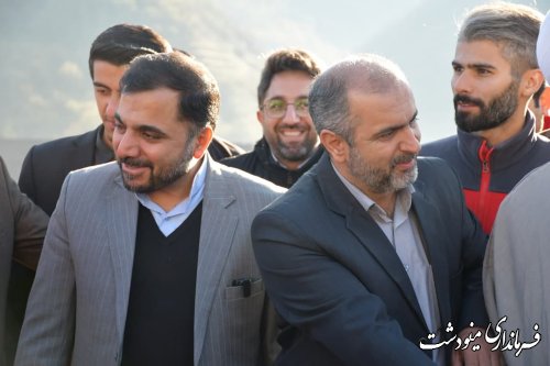 وزیر ارتباطات از سد نرماب مینودشت بازدید کرد