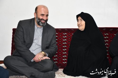 دیدار معاونت سیاسی، امنیتی و اجتماعی استانداری با خانواده شهید سردار صفایی