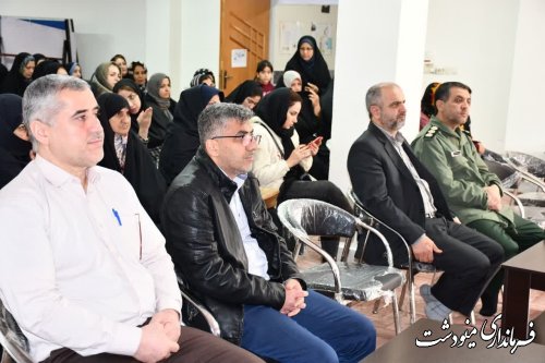 برگزاری همایش جهاد تبیین در کمیته امداد امام خمینی(ره) مینودشت با محوریت مشارکت حداکثری در انتخابات