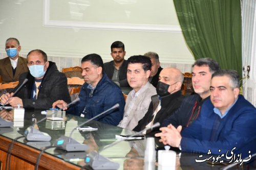 جلسه آموزشی نمایندگان فرماندار در شهرستان مینودشت برگزار شد