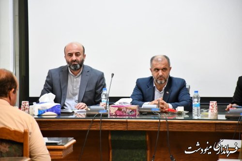 دیدار معاون استاندار گلستان با نخبگان و فعالان فرهنگی و اجتماعی شهرستان مینودشت